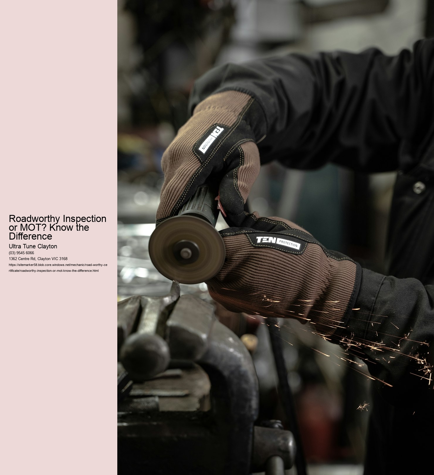 Roadworthy Inspection or MOT? Know the Difference