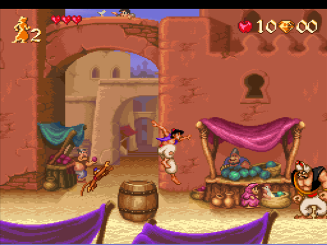 aladdin para snes