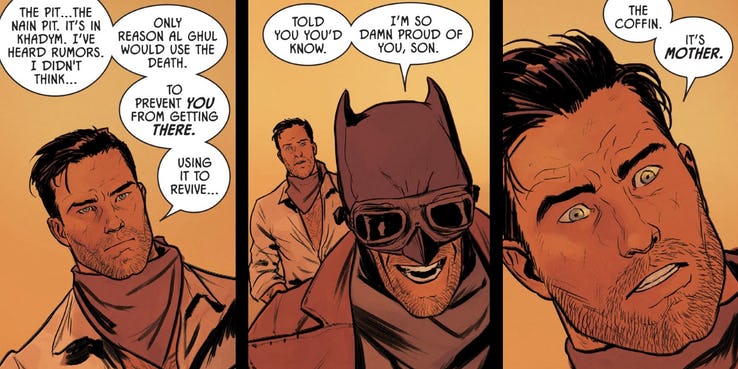 Batman Comic - Caixão de Martha Wayne 