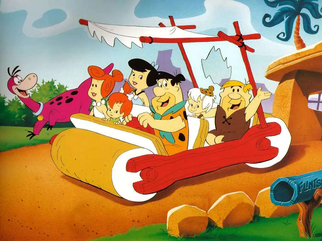 Uma nova série animada dos FLINTSTONES é anunciada