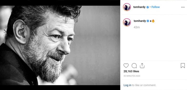 Tom Hardy pode ter confirmado Andy Serkis como o diretor do 'Venom 2' 1