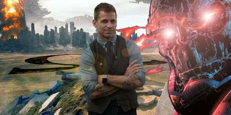 Zack Snyder Liga da Justiça Storyboard Knightmare Darkseid