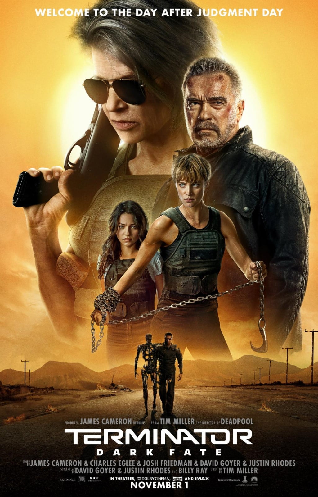 O Exterminador do Futuro Destino sombrio Novo Trailer apresenta mais cenas com T-800 e Sarah Connor 2