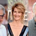 Jeff Goldblum , Laura Dern e Sam Neill.