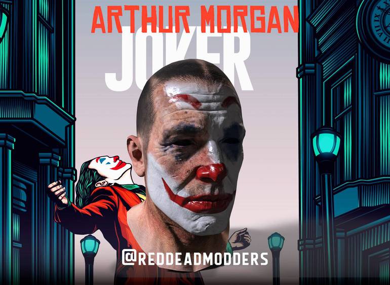 Arthur Morgan vira Coringa no primeiro mod de Red Dead Redemption 2 para PC