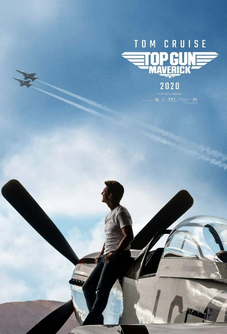 Poster de Top Gun 2 revela novo avião de Tom Cruise