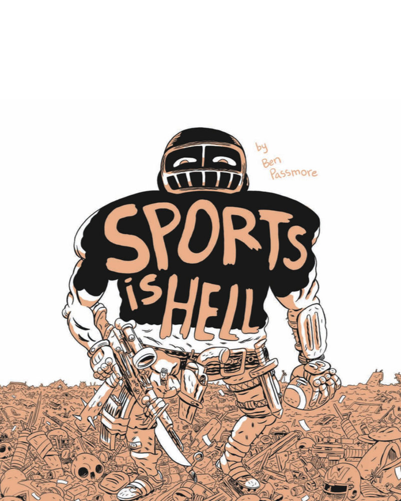 Política e guerra através das lentes do futebol em SPORTS IS HELL, de Ben Passmore