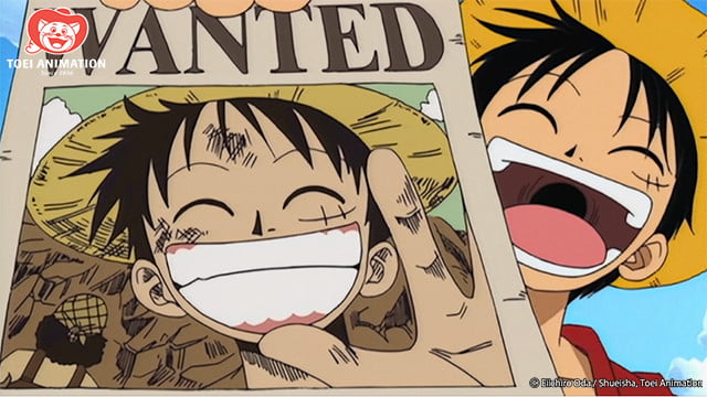 A primeira recompensa de Luffy