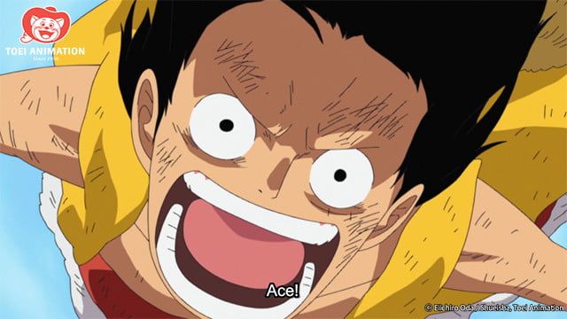 Luffy cai do céu Luffy cai do céu