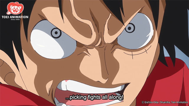 Luffy está escolhendo lutas erradas Luffy está escolhendo lutas erradas