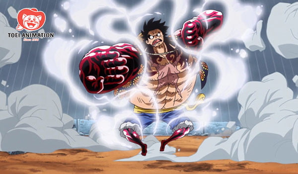 Luffy vai para a quarta marcha Luffy vai para a quarta marcha