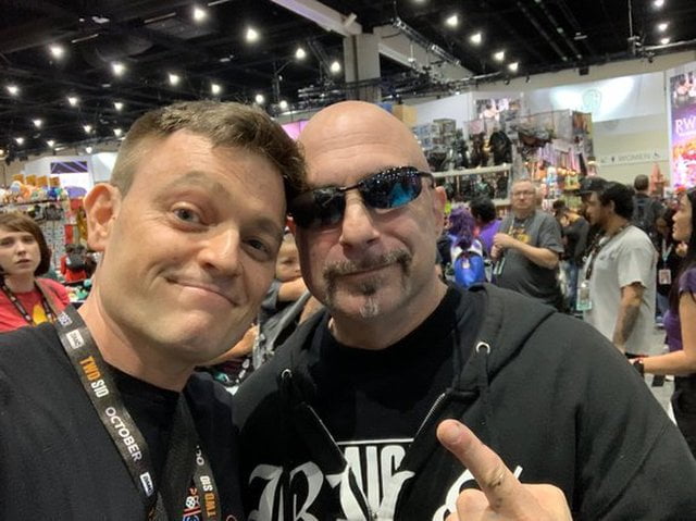 Scott Snyder e Greg Capullo na Comic-Con International: San Diego 2019