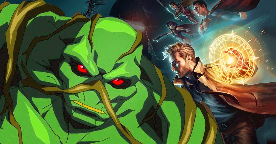 Liga da Justiça Sombria: Guerra de Apokolips revela o verdadeiro nível de poder do Swamp Thing (Monstro do Pântano) na guerra de Apokolips