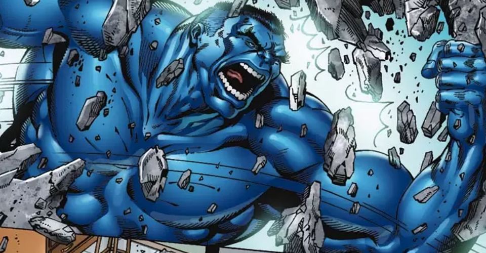 O Hulk Azul: Como a atualização cósmica de Banner o tornou ainda mais forte