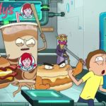 Rick e Morty se unem com Wendy's para vender sanduíches