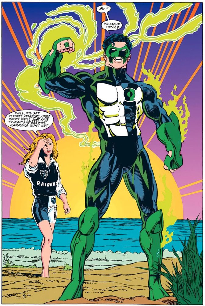Duo clássico de LANTERNA VERDE MARZ & BANKS Retorna para brilhar a luz verde no ano de estreia de KYLE RAYNER
