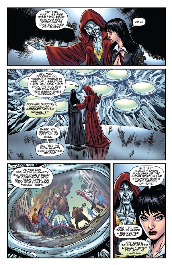 Comentários de Thomas E. Sniegoski sobre Vingança de Vampiros #7
