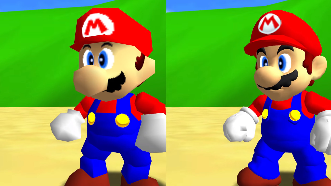 O Porte NÃO Oficial para PC de Mario 64 ficará Glorious quando os Mods forem feitos com ele