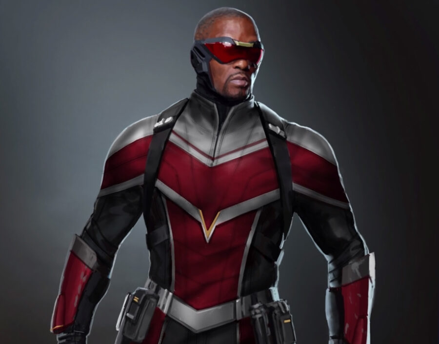 Falcon's new costume