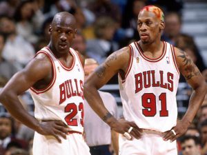 The last Dance (Jordan e Rodman)