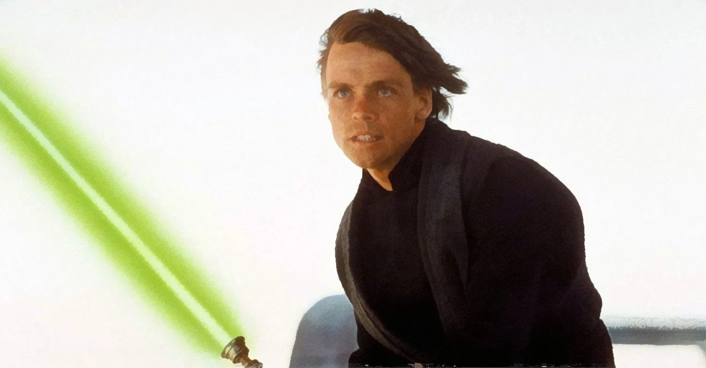 Star Wars: Luke Skywalker roubou seu momento mais legal de seu pai