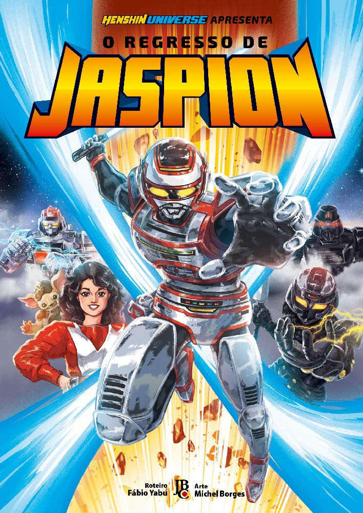 "O Regresso de Jaspion" mangá feito inteiramente no Brasil entra em pré-venda na Amazon 5