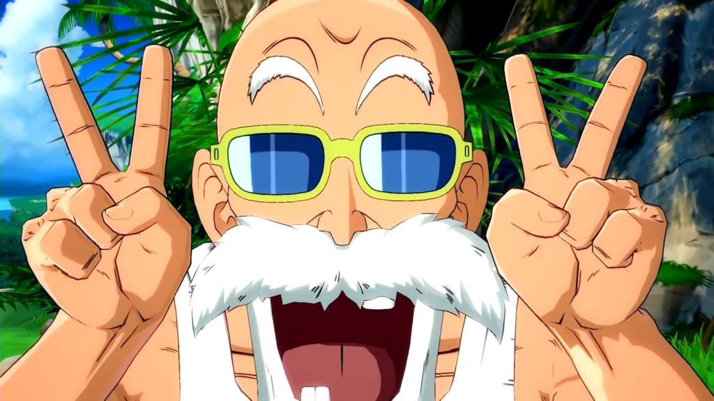 Dragon Ball FighterZ apresenta Mestre Kame