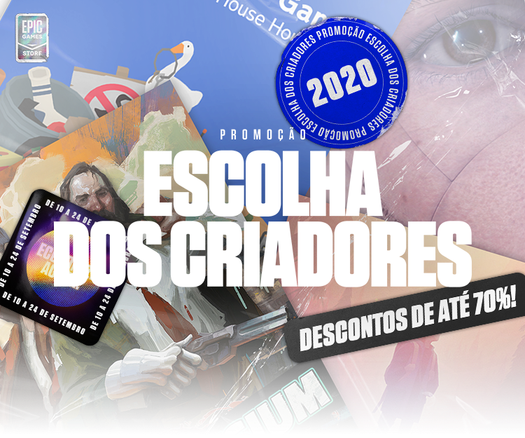 Epic Games divulga a promoção 'Escolha dos Criadores 2020' 1