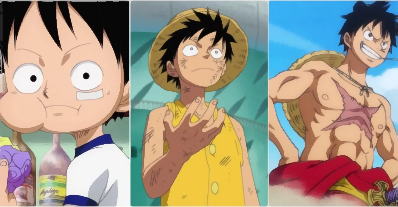 One Piece: Como os personagens principais mudaram ao longo dos anos