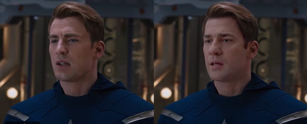 Vídeo impressionante mostra John Krasinski como Capitão América 2