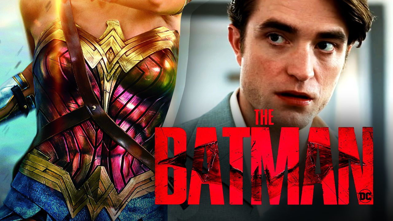 O Batman: Traje da Mulher Maravilha de Robert Pattinson visto no set de fotos