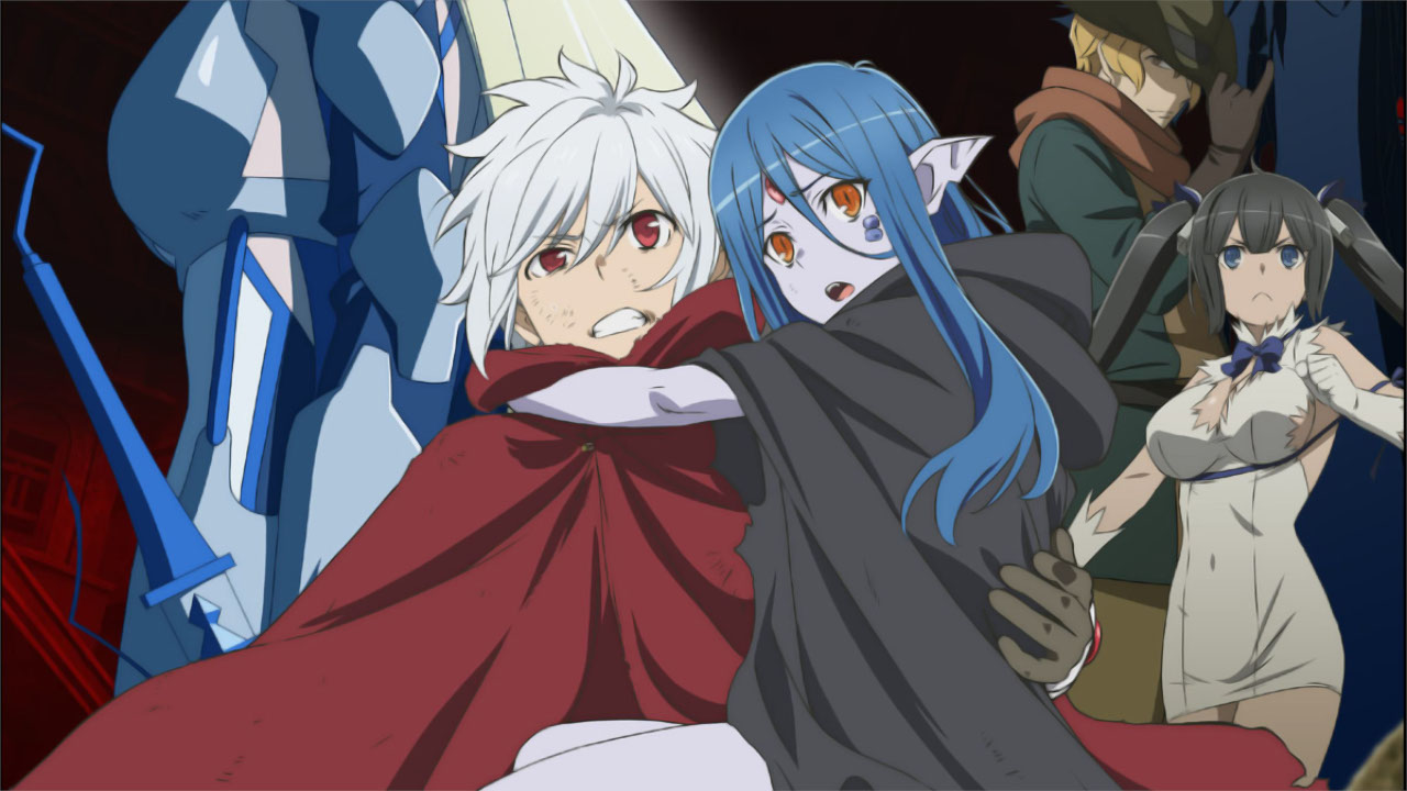 Episódios 1-3: Is It Wrong to Try to Pick Up Girls in a Dungeon? III - É errado tentar pegar garotas em uma masmorra?