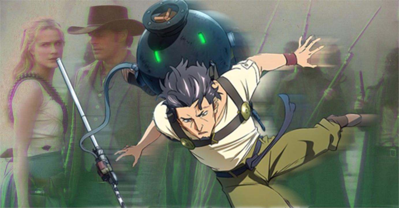 Deca-Dence é anime Westworld ao contrário ... só que melhor