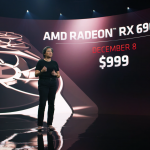 AMD Radeon RX 6900 XT Placa de vídeo "Big Navi" carro-chefe: lançada por US $ 999
