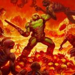 Aqui está Doom em um SEGA Genesis regular