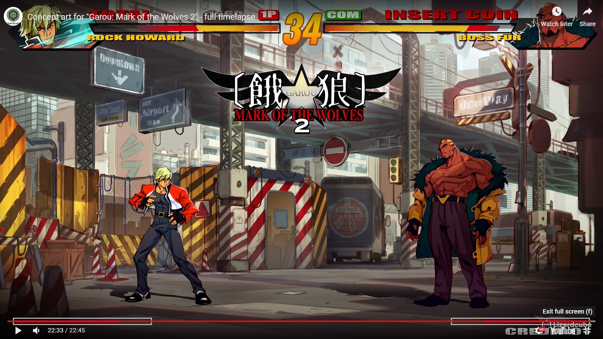 Os artistas por trás de Streets Of Rage 4 Mostrou como o Garou: Mark Of The Wolves 2 poderia ser