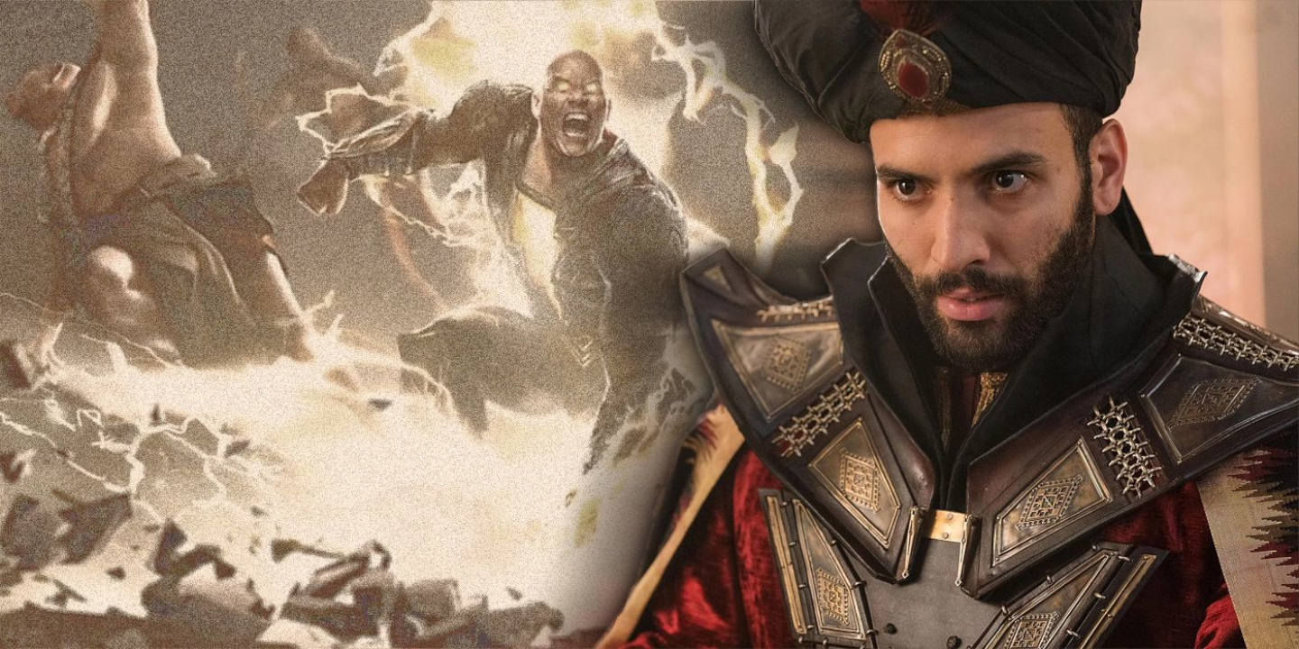 O ator Jafar de Aladdin se junta a Black Adam em um papel misterioso
