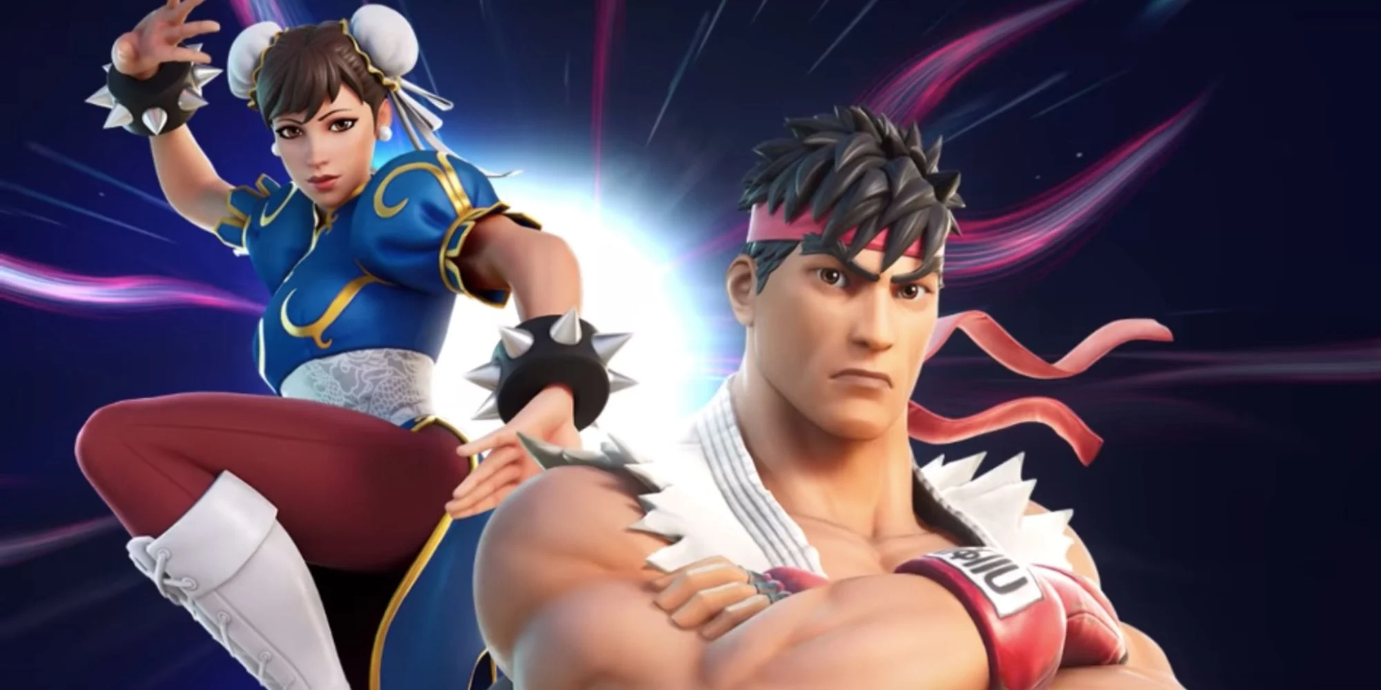 Fortnite confirma Ryu e Chun-Li de Street Fighter após vazamento