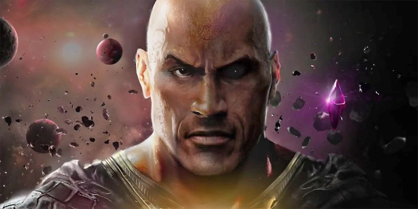 Black Adam 'Adão Negro' assume o controle da Times Square e anuncia nova data de lançamento