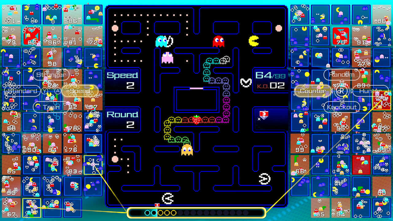 Pac-Man funciona melhor como Battle Royale do que Super Mario Bros.