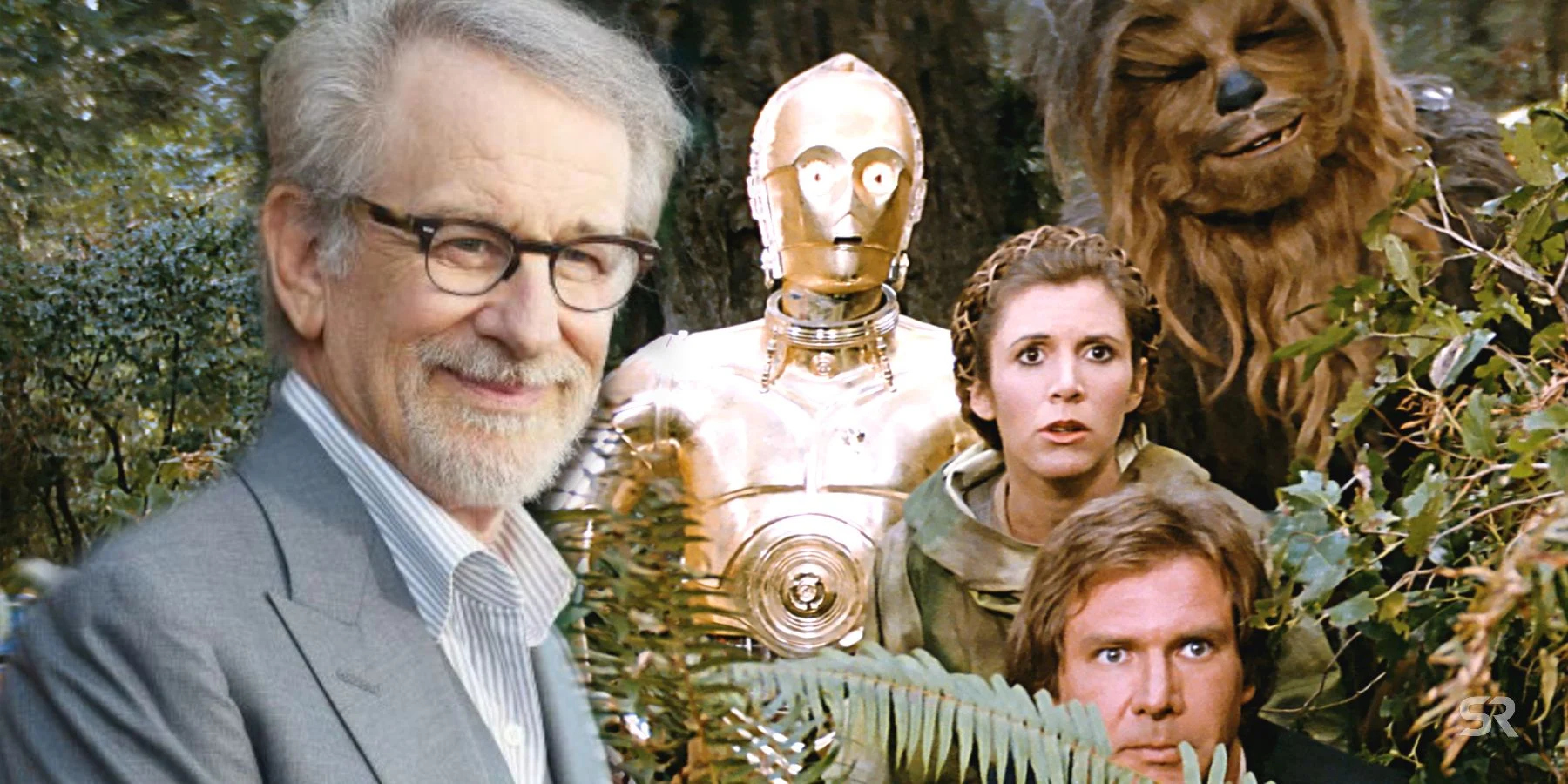 Foto de Star Wars mostra Steven Spielberg vestido de Darth Vader
