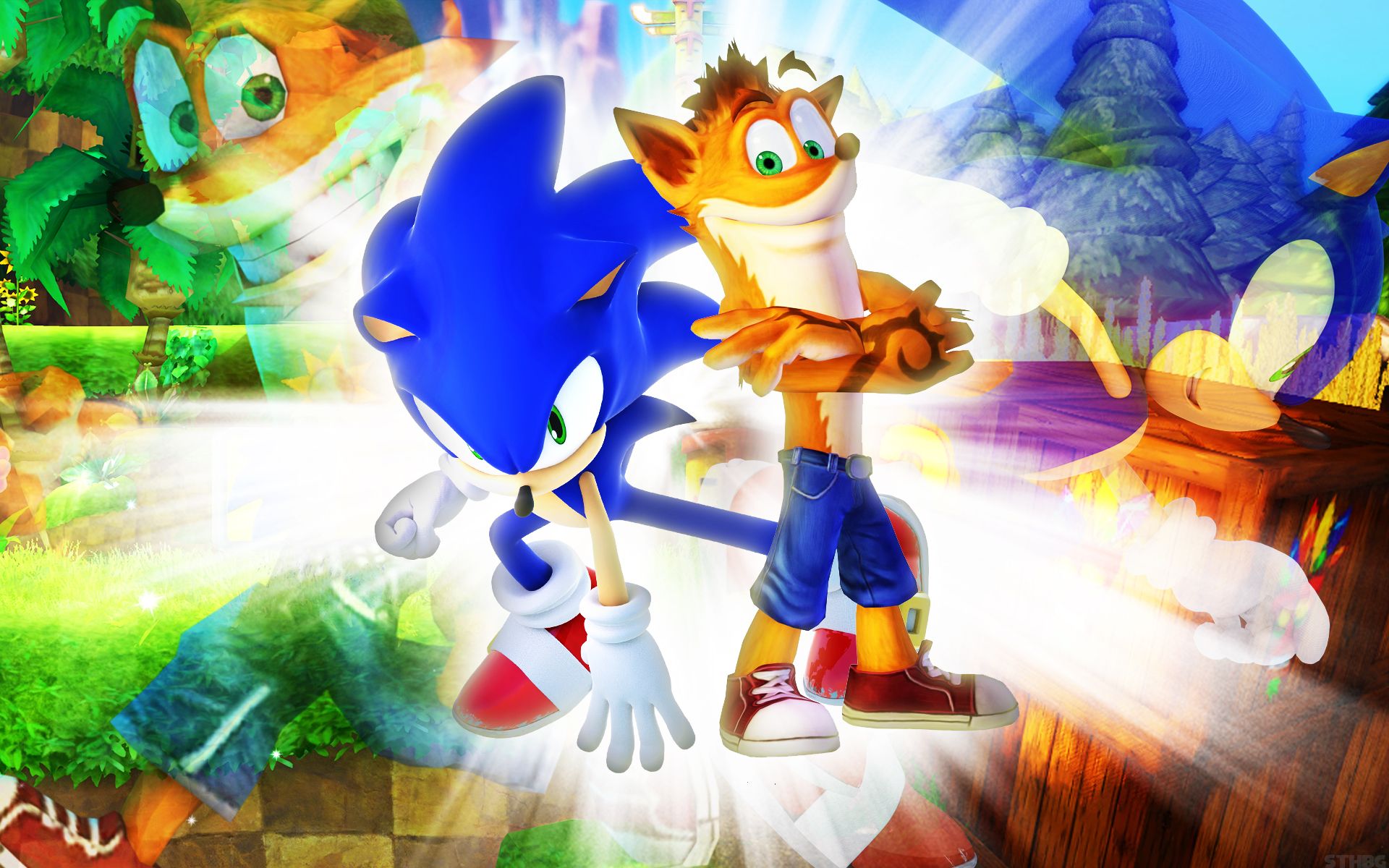Sonic the Hedgehog poderia se beneficiar de um remake no estilo Crash Bandicoot?