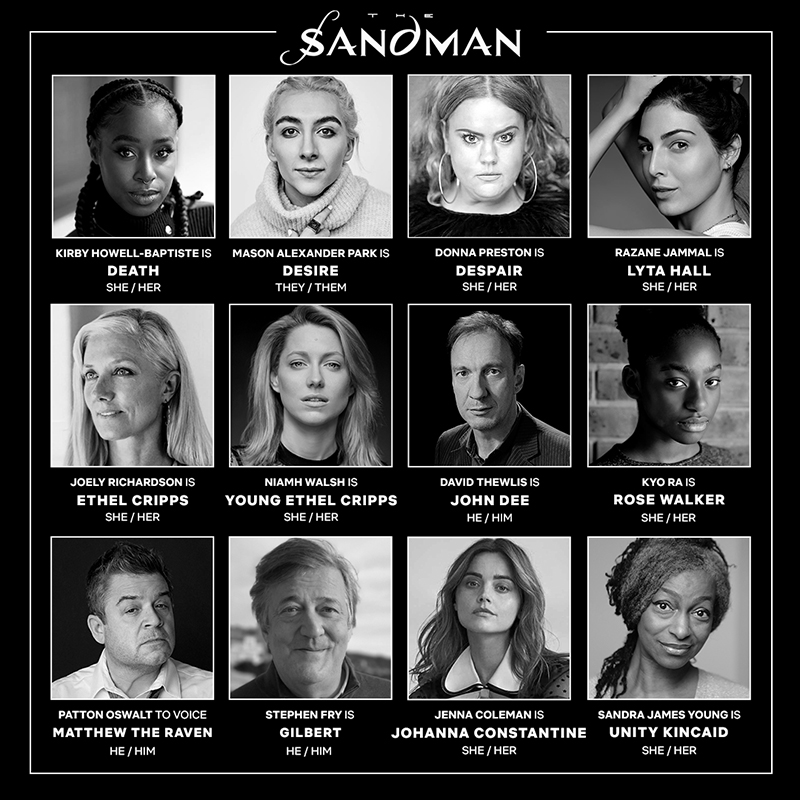 Série Sandman da Netflix apresenta morte, desejo, desespero e muito mais 2
