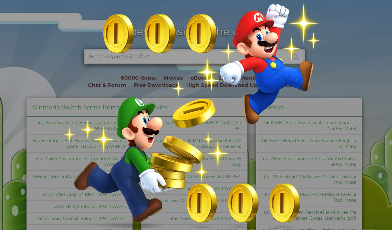 Nintendo não conseguiu nem $50 Dolares por mês no processo do site RomUniverse