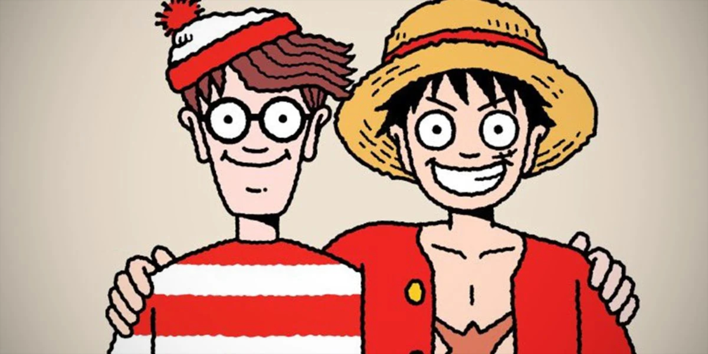 One Piece junta forças com Onde está Wally? Para Crossover de Aniversário
