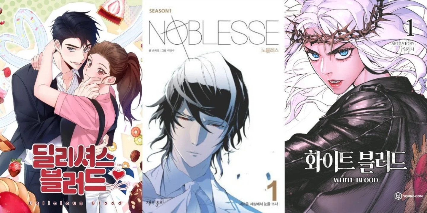 Noblesse e Mais 9 Manhwas sobre vampiros que você precisa conhecer