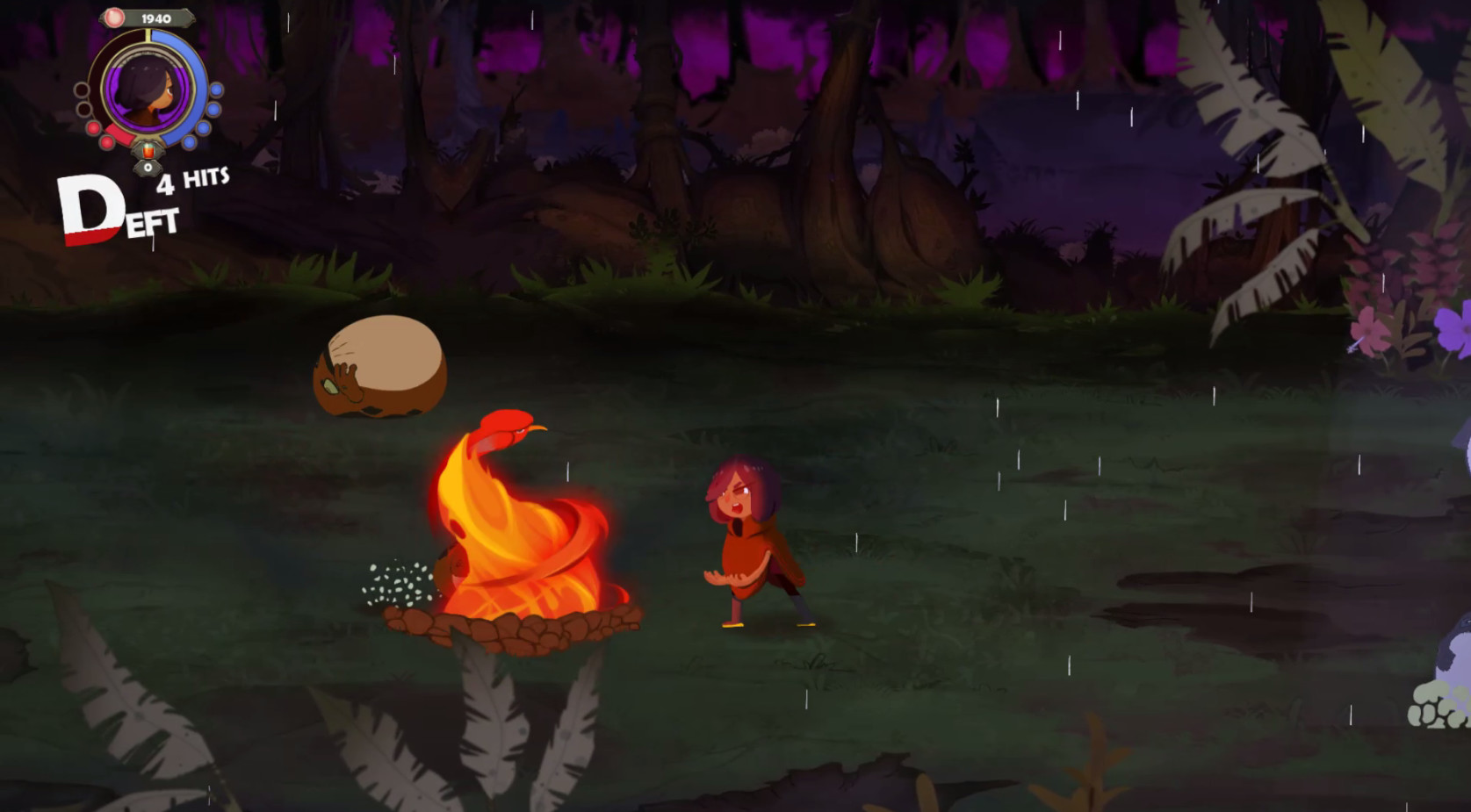 Colocando fogo na selva