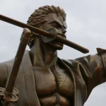 One Piece: Estátua de Zoro erguida na cidade natal do criador da série