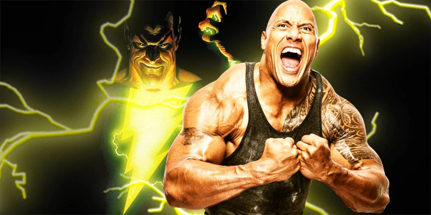 Dwayne Johnson ficarará ainda mais musculoso do que nos quadrinhos do Adão Negro