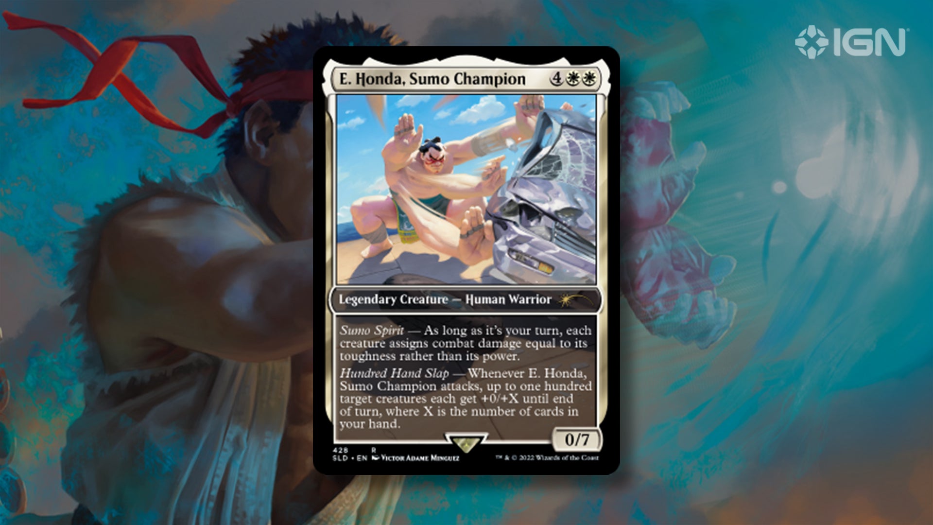 Exclusivo: Crossover Cartas Street Fighter em Magic: The Gathering; Secret Lairs de fevereiro revelados 5